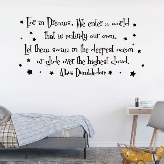 Sweet Dreams Nursery Wall Decals Girl Boy Room Decor Peel and Stick Vinyl Wall Art for Kids Bedroom Playroom Apartment Friendly Decor