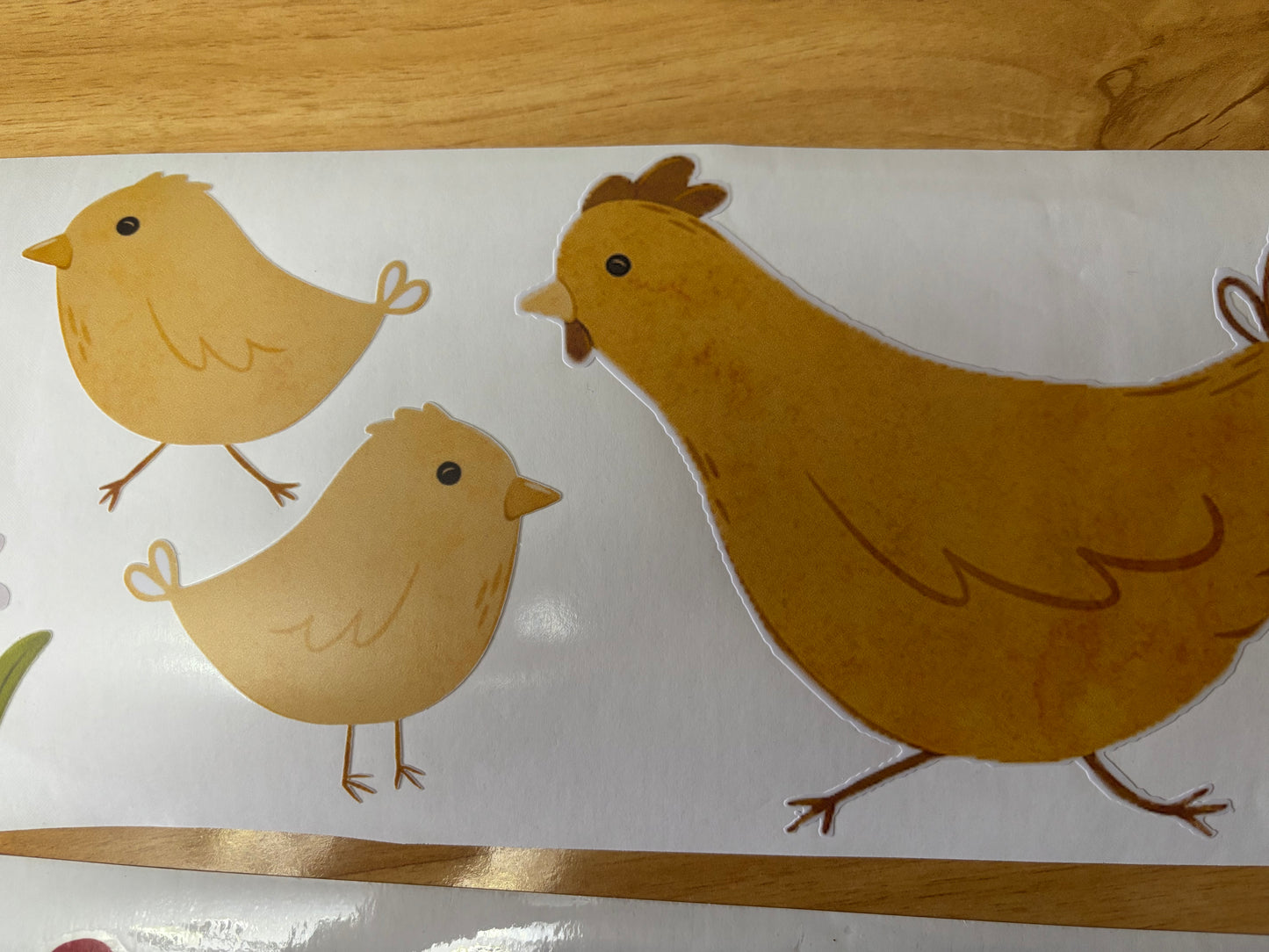 Educational farm animal wall decor vinyl stickers for nursery room
