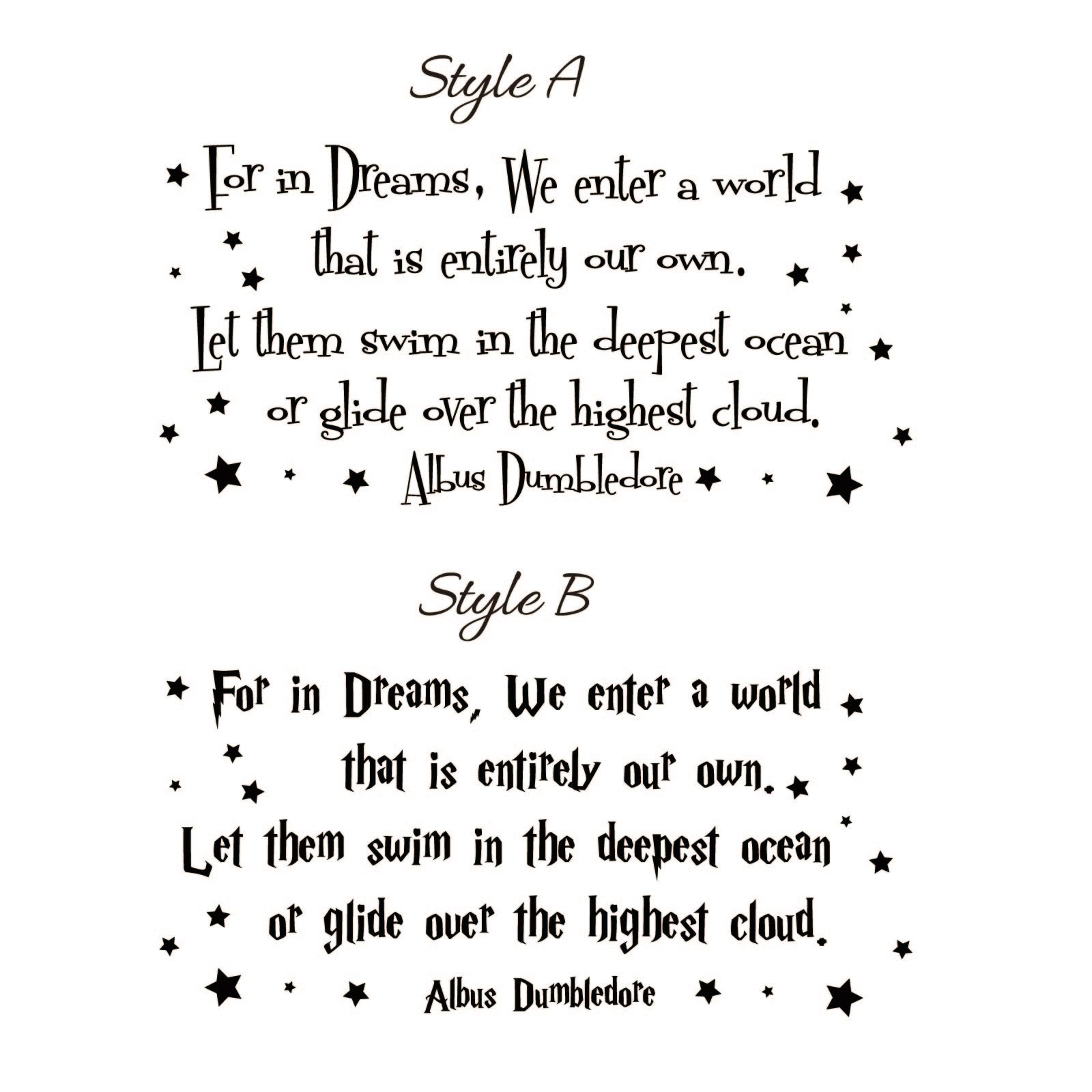 Sweet dreams vinyl wall decal - kids bedroom and nursery room sticker
