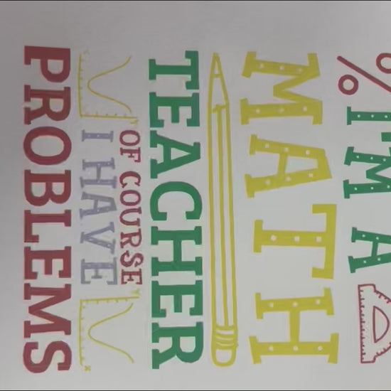 Educational wall decals math design for home study room classroom
